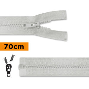 Fermeture injectée séparable 70cm