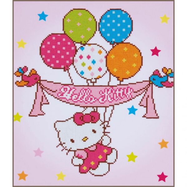 Kit  Hello Kitty avec ballons