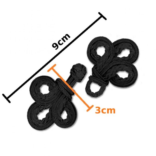 Brandebourg trefle 10 cm