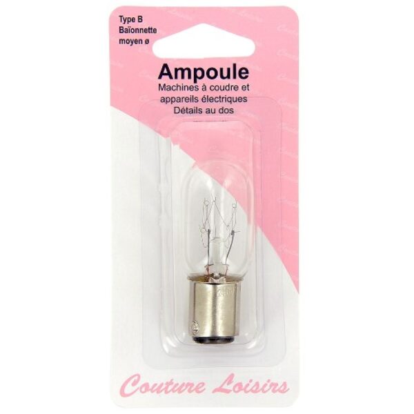 Ampoule à baionnette moyenne