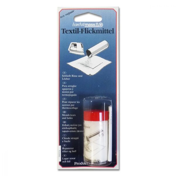 Poudre thermocollant pour accrocs