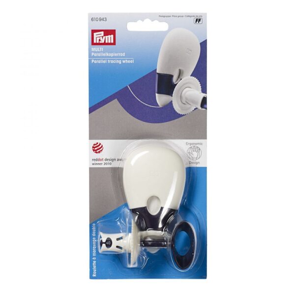 Roulette a marquage double ergonomic
