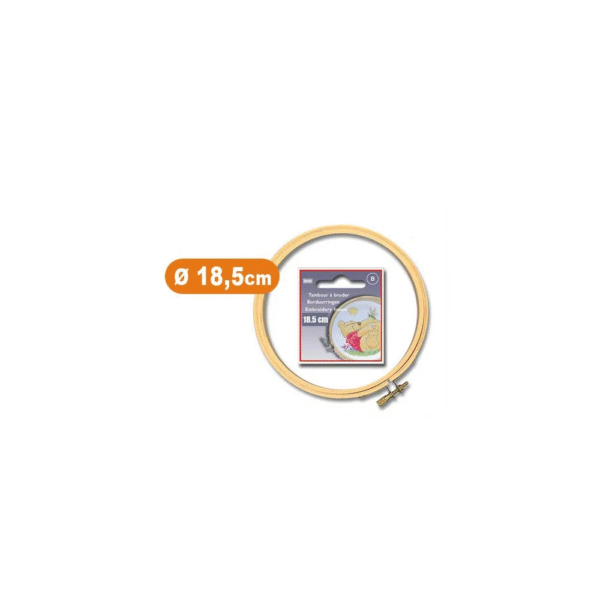 Tambour à broder diamètre : 18,5 mm