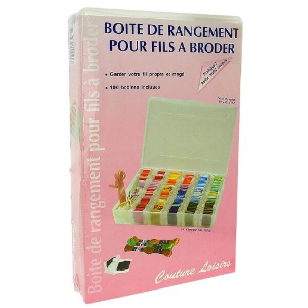 Boite de rangement cartonnettes grand modèle