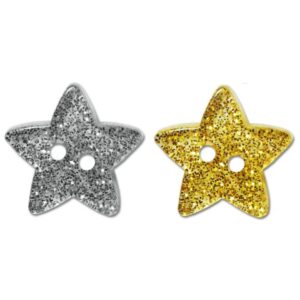Bouton étoiles 18 mm