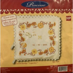 Coussin de mariage " Capucine"