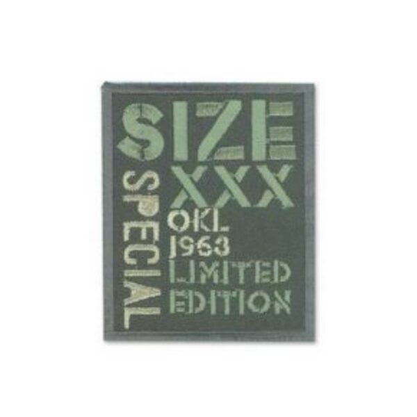 Ecusson size xxx