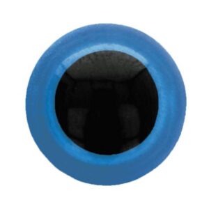 Œil de sécurité bleu