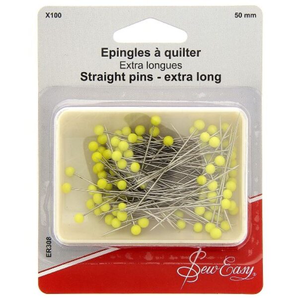Epingles extra longues 50 mm