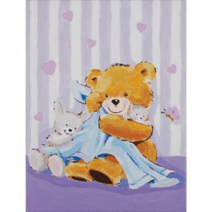 Kit peinture « Ours avec une couverture »