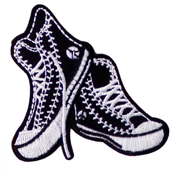 Ecusson baskets noire