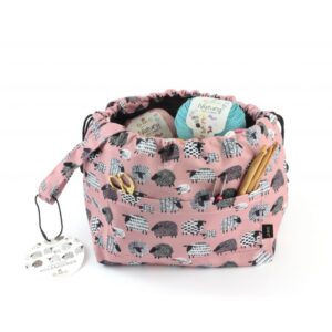 Sac crochet mouton rose DMC