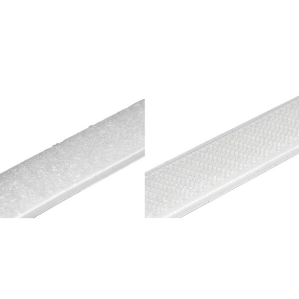 Auto-agrippant  adhesif 20mm blanc