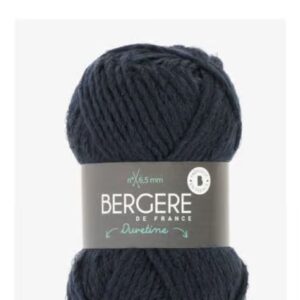 Duvetine coloris bleu marine