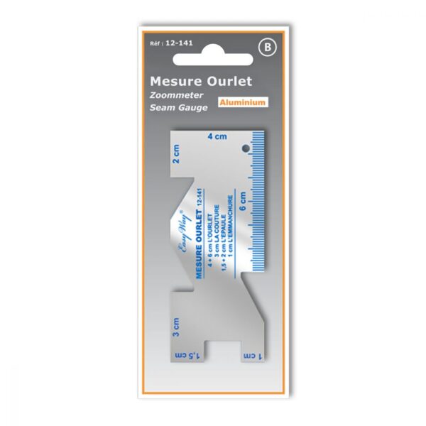 Réglette à ourlet aluminium