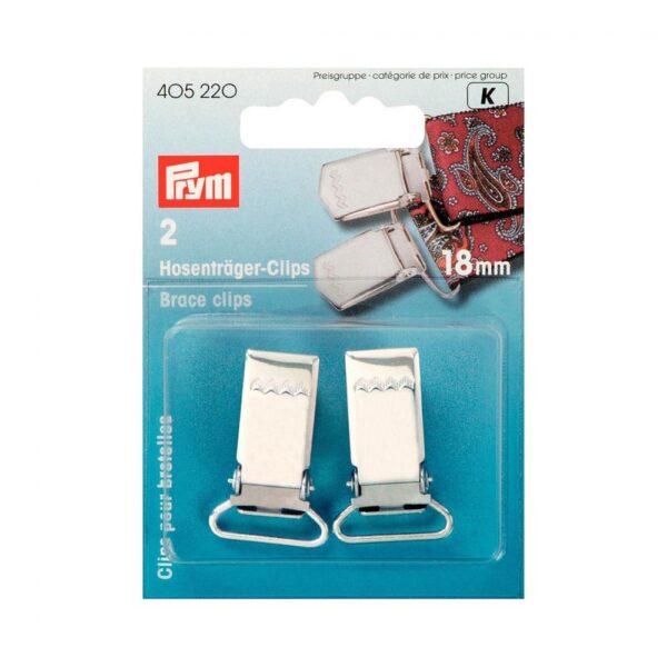 Pince bretelle attache 18mm