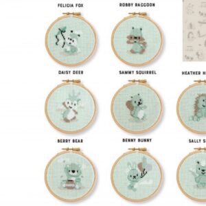 Kit broderie Little Woodland Adventures
