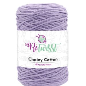 Chainy coton mauve clair