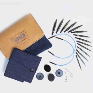 kit d'aiguilles interchangeables mini bois Knitpro