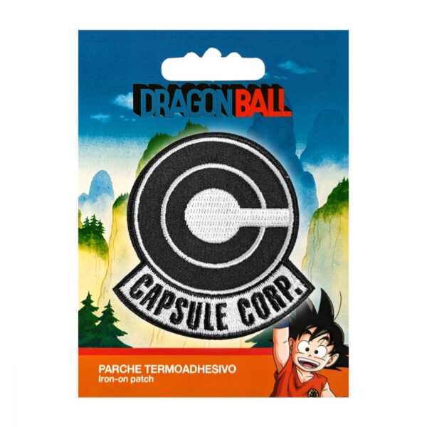 Ecusson dragon ball capsule corp