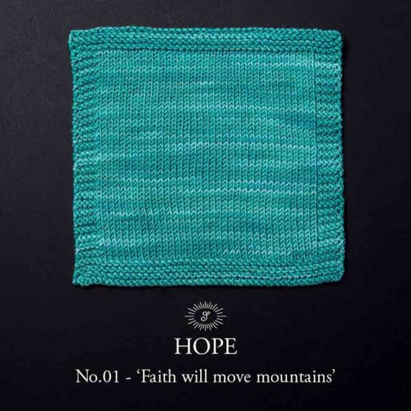 Hope sock coloris : 01 Faith will move mountains – Image 3