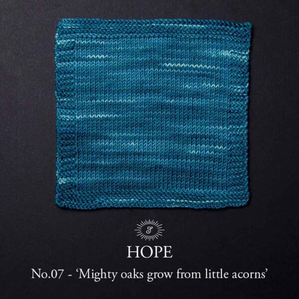 Hope sock coloris : 07 Mighty oaks grow from little … – Image 3
