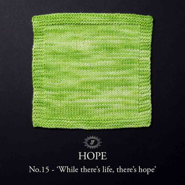 Hope sock coloris : 15 While there's life, there's … – Image 3