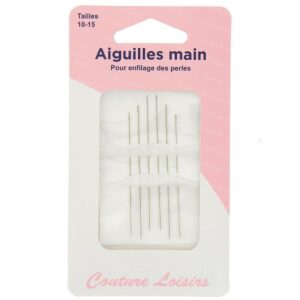 Aiguilles à enfiler les perles