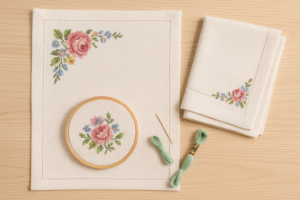 Nappe et chemin de table