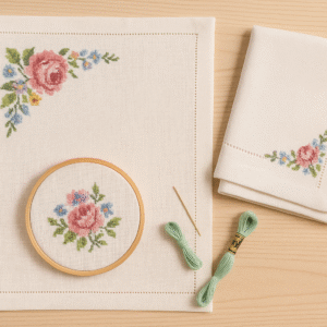 Nappe et chemin de table