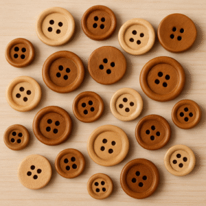Boutons bois