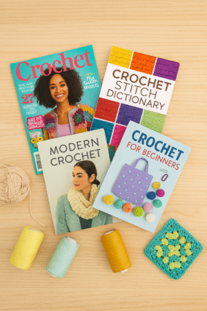 Magazines et livres crochet
