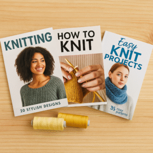 Magazines et livres tricot