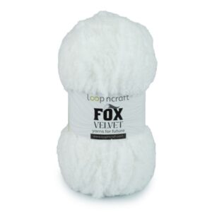 Fox Velvet White