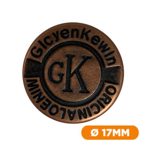 Bouton jeans Gk Design 17 mm